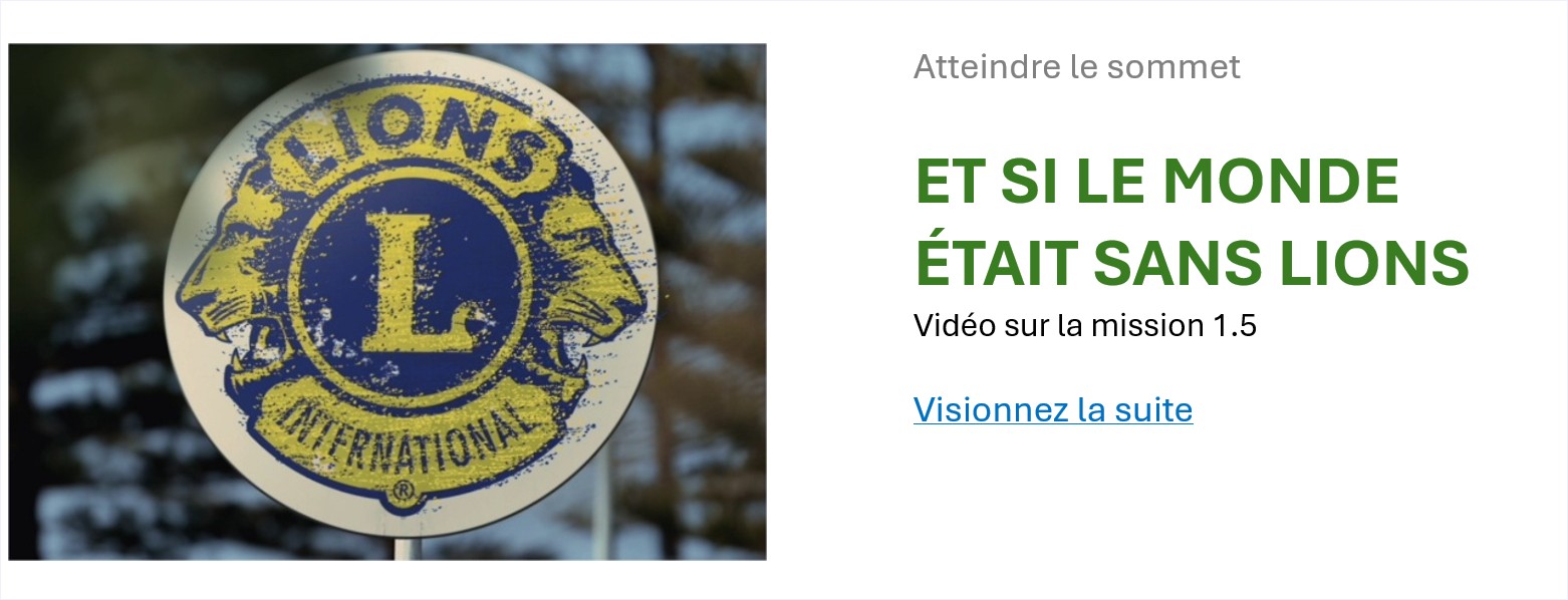 Et si le monde était sans Lions
